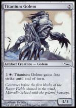 Golem di titanio foil  MIRRODIN 306-Wizard of the Coast- nuvolosofumetti.