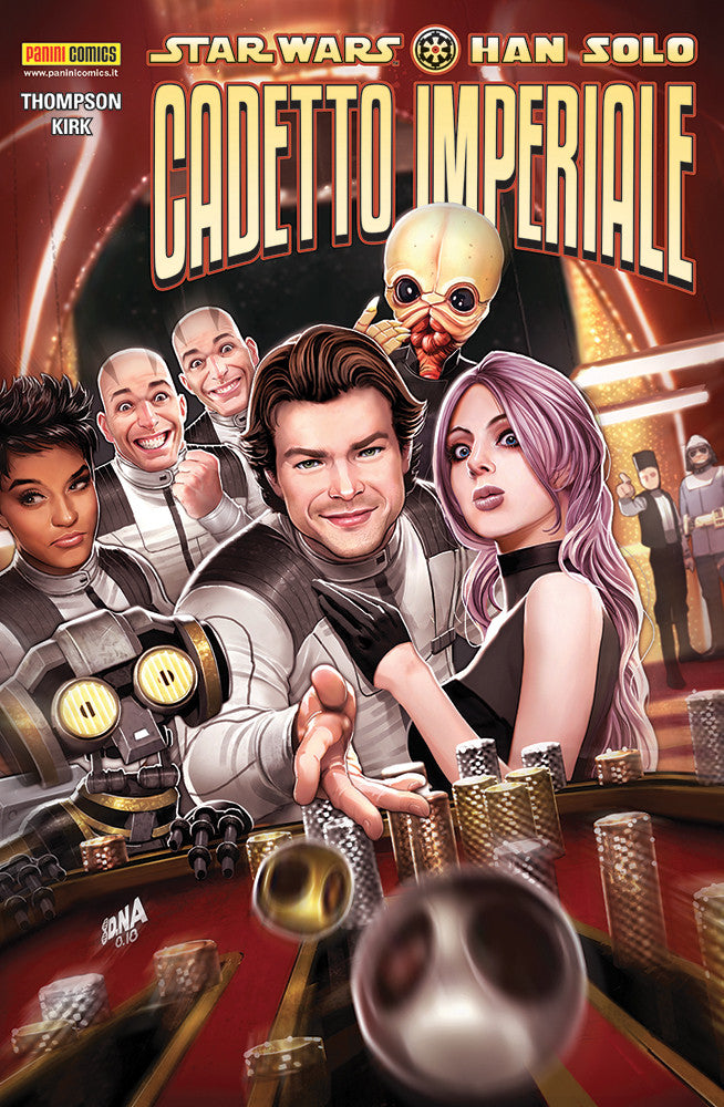 HAN SOLO CADETTO IMPERIALE, PANINI COMICS, nuvolosofumetti,
