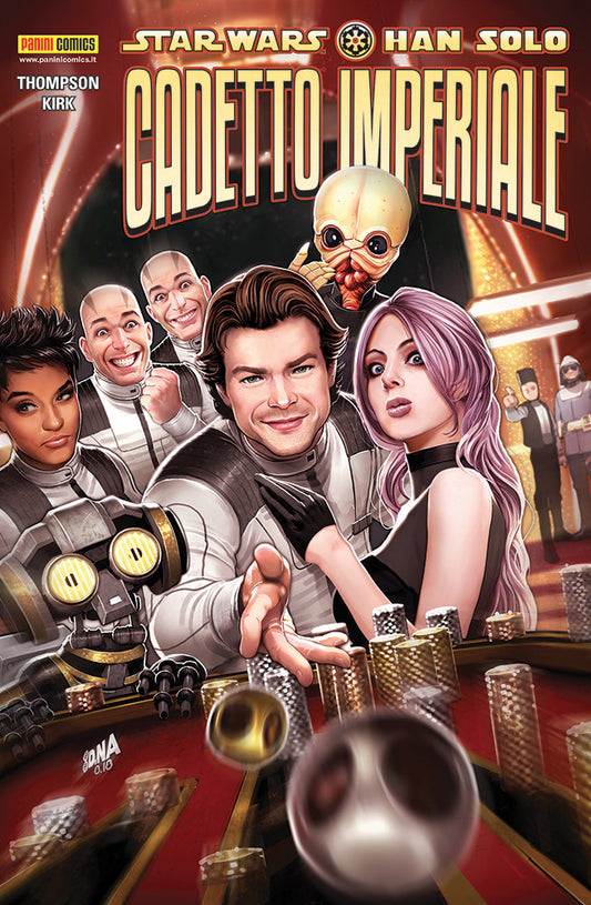 HAN SOLO CADETTO IMPERIALE, PANINI COMICS, nuvolosofumetti,