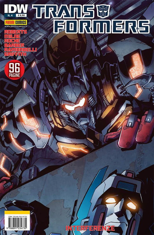 Transformers 4-PANINI COMICS- nuvolosofumetti.
