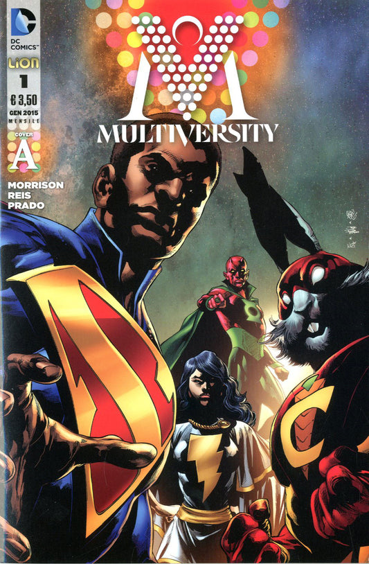 MULTIVERSITY cover A # 1 1-LION- nuvolosofumetti.