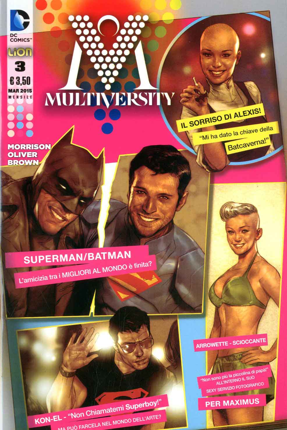 MULTIVERSITY # 3 1, LION, nuvolosofumetti,