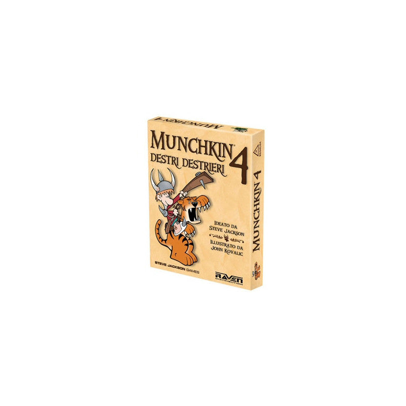 Munchkin 4 destri e destrieri nuova edizione