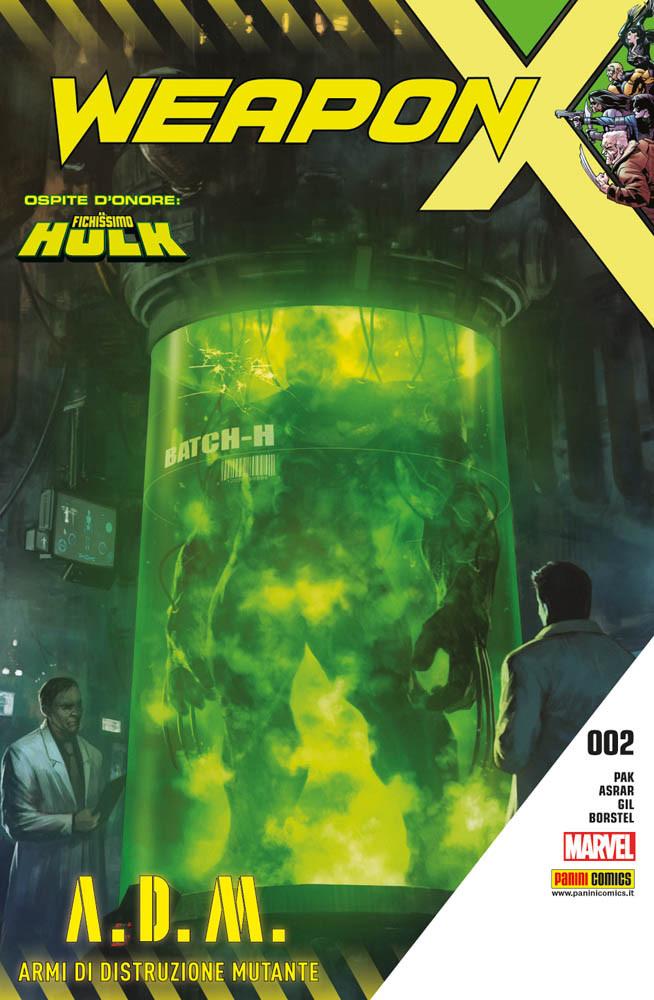 Weapon x 2 armi di distruzione mutante 2-Panini Comics- nuvolosofumetti.