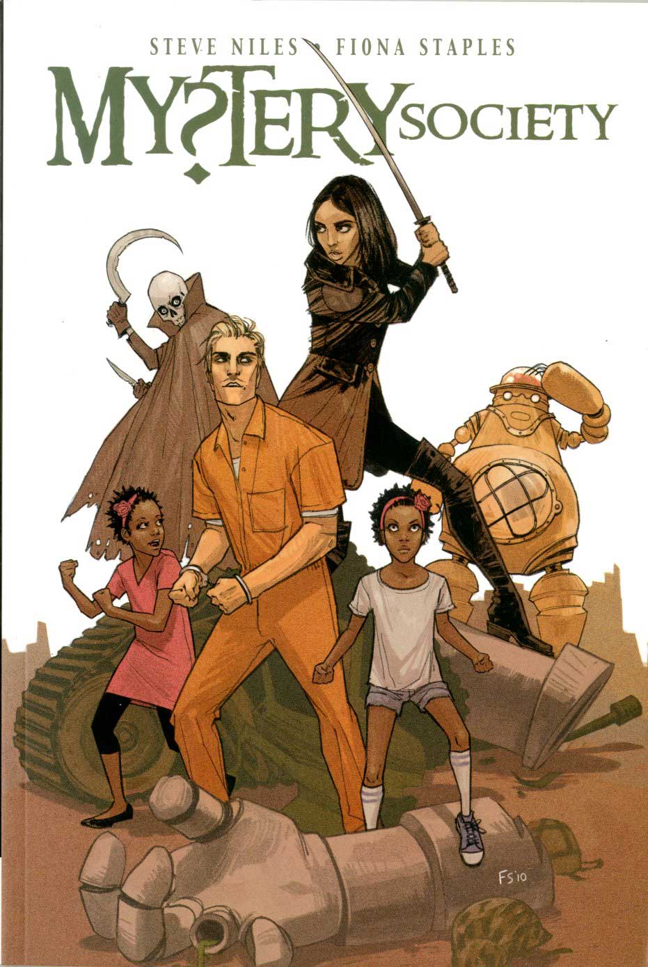 MYSTERY SOCITY variant cover