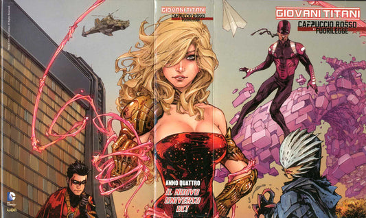 GIOVANI TITANI new 52 variant 37-LION- nuvolosofumetti.