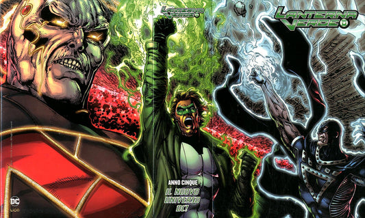 LANTERNA VERDE SERIE 2012 # 49 variant+ cofanetto V stagione, LION, nuvolosofumetti,