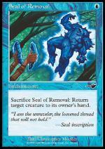Sigillo della Rimozione  NEMESIS 42-Wizard of the Coast- nuvolosofumetti.