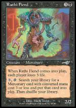 Demone di Rath  NEMESIS 68-Wizard of the Coast- nuvolosofumetti.