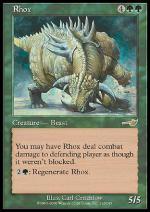 Rhox foil  NEMESIS 145-Wizard of the Coast- nuvolosofumetti.