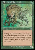 Crestato di Cielsudario  NEMESIS 120-Wizard of the Coast- nuvolosofumetti.