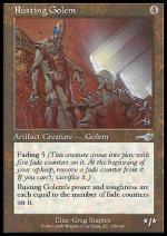 Golem Arrugginito  NEMESIS 138-Wizard of the Coast- nuvolosofumetti.