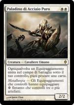 Paladino di Acciaio Puro   Nuova Phyrexia 20-Wizard of the Coast- nuvolosofumetti.