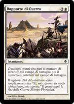rapporto di Guerra foil  Nuova Phyrexia 170-Wizard of the Coast- nuvolosofumetti.