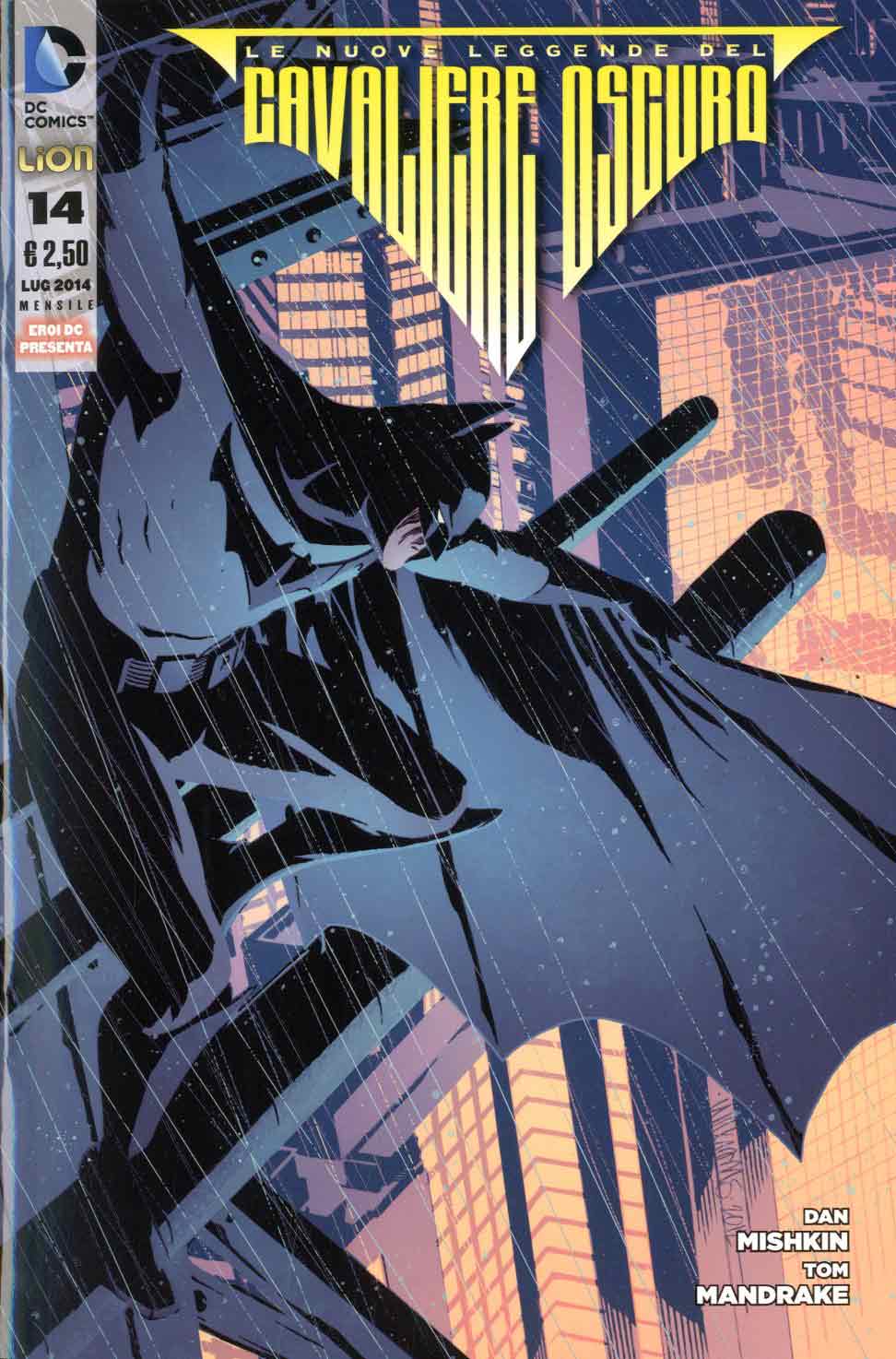 BATMAN le nuove leggende del cavaliere oscuro 14-LION- nuvolosofumetti.