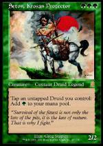 Seton, Protettore di Krosa  ODISSEA 1267-Wizard of the Coast- nuvolosofumetti.