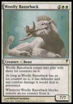 Dorso-di-Rasoio Lanoso  Ondata Glaciale 25-Wizard of the Coast- nuvolosofumetti.