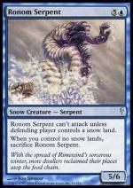 Serpente di Ronom  Ondata Glaciale 45-Wizard of the Coast- nuvolosofumetti.