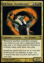 Sek'Kuar, Guardamorte  Ondata Glaciale 131-Wizard of the Coast- nuvolosofumetti.
