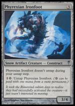 Ferropode di Phyrexia  Ondata Glaciale 139-Wizard of the Coast- nuvolosofumetti.