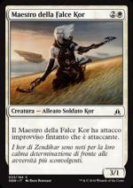 Maestro della Falce Kor  Giuramento dei guardiani 5023-Wizard of the Coast- nuvolosofumetti.