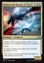 VIVERNA DEL ROMBO DI TUONO  Origins - 2015 3218-Wizard of the Coast- nuvolosofumetti.