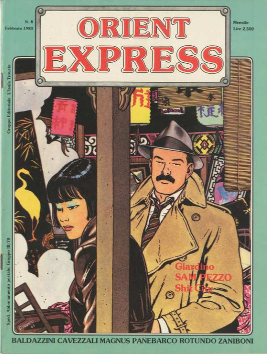 ORIENT EXPRESS 8-L'ISOLA TROVATA- nuvolosofumetti.
