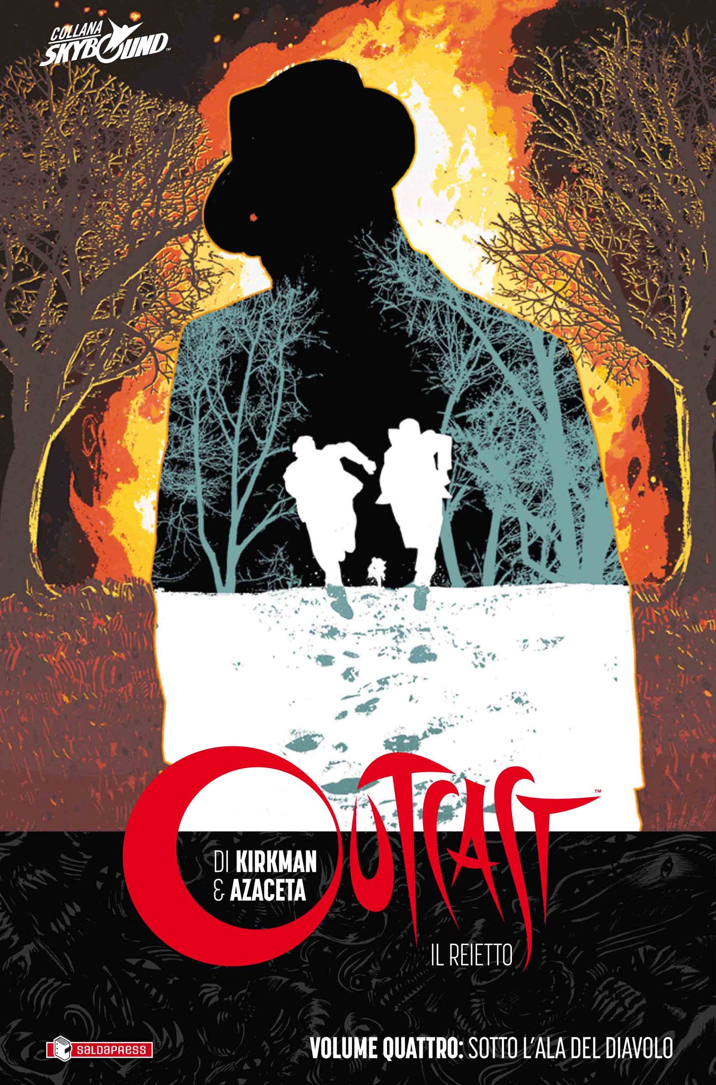 OUTCAST # 4 TP (brossurato) 4-SALDAPRESS- nuvolosofumetti.