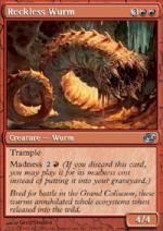 Wurm Temerario foil  CAOS DIMENSIONALE 5182-Wizard of the Coast- nuvolosofumetti.