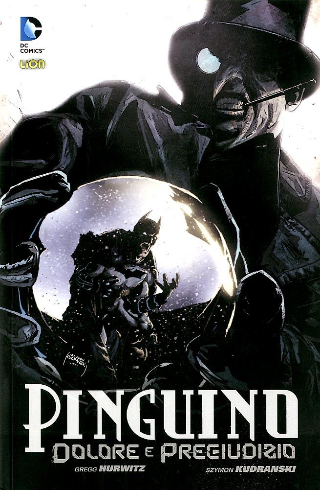 PINGUINO - dolore e pregiudizio (nuova cover)-LION- nuvolosofumetti.