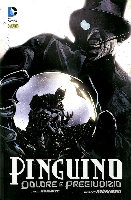 PINGUINO - dolore e pregiudizio (nuova cover)-LION- nuvolosofumetti.