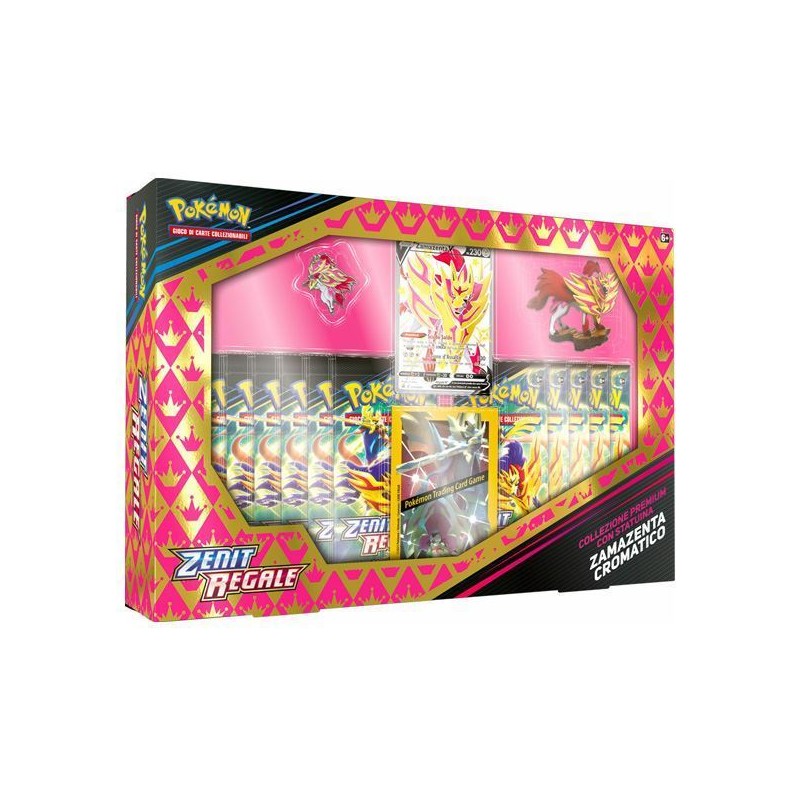 Pokemon collezione premium statuina - zenit regale Zamazenta cromatico
