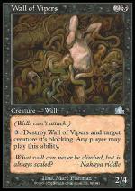 Muro di Vipere  PROFEZIA 4080-Wizard of the Coast- nuvolosofumetti.