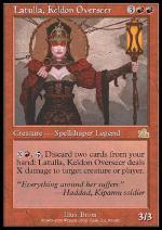 Latulla, Sovrintendente di Keld foil  PROFEZIA 4153-Wizard of the Coast- nuvolosofumetti.