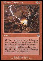 Fulmine Ristico  PROFEZIA 4099-Wizard of the Coast- nuvolosofumetti.