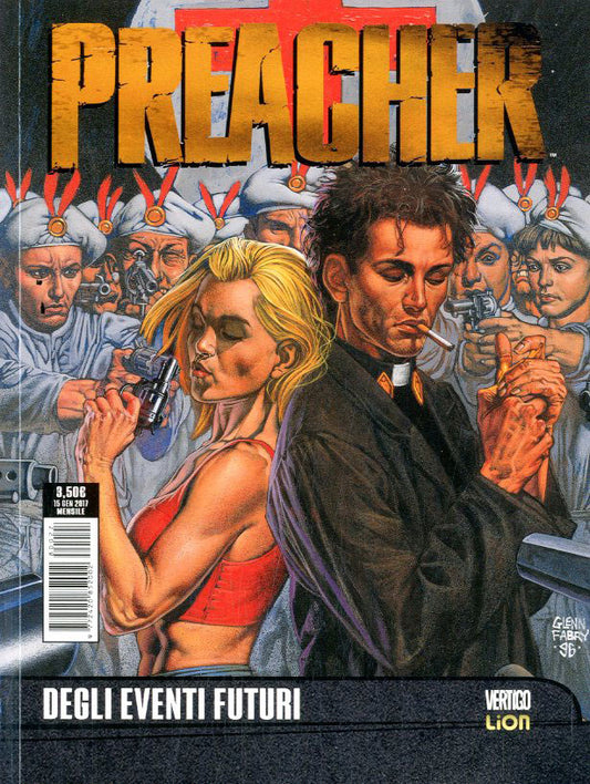 PREACHER serie - degli eventi futuri 7-LION- nuvolosofumetti.