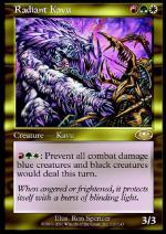 Kavu Radioso foil  congiunzione 158-Wizard of the Coast- nuvolosofumetti.