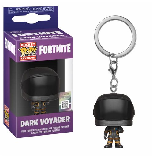 Pop Fortnite Dark Voyager - keychain, funko, nuvolosofumetti,