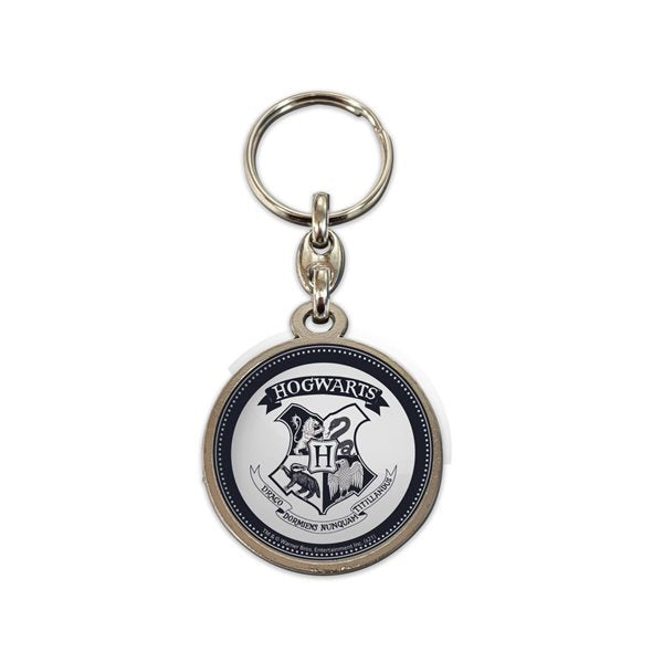 Harry Potter metal keychain Hogwarts Shield