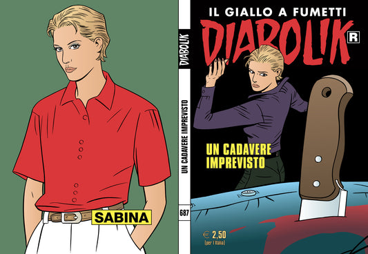 Diabolik ristampa 687-ASTORINA- nuvolosofumetti.