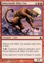 Gattaccio denti a Sciabola  RAVNICA 140-Wizard of the Coast- nuvolosofumetti.