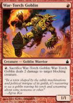 Goblin Torcia-Guerriero  RAVNICA 151-Wizard of the Coast- nuvolosofumetti.