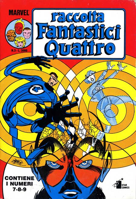 FANTASTICI QUATTRO RACCOLTA 3-EDIZIONI STAR COMICS- nuvolosofumetti.