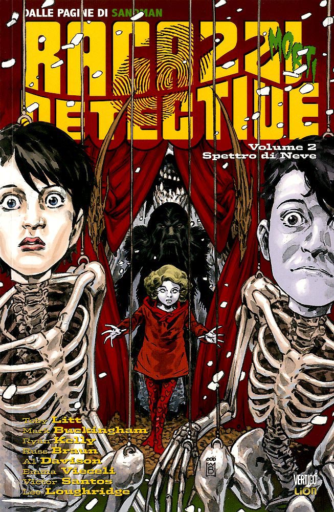 I DUE RAGAZZI MORTI DETECTIVE # 2 spettro di neve-LION- nuvolosofumetti.