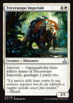 Triceratopo Imperiale  Rivali di Ixalan 5010-Wizard of the coast- nuvolosofumetti.