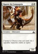 Raptor da Compagnia  Rivali di Ixalan 5019-Wizard of the coast- nuvolosofumetti.