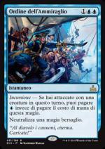 Ordine dell'Ammiraglio  Rivali di Ixalan 5031-Wizard of the coast- nuvolosofumetti.