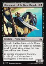 Abbordatrice della Flotta Abissale  Rivali di Ixalan 5071-Wizard of the coast- nuvolosofumetti.