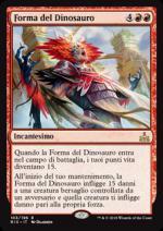 Forma del Dinosauro  Rivali di Ixalan 5103-Wizard of the coast- nuvolosofumetti.