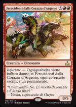 Ferocidonti dalla Corazza d'Argento  Rivali di Ixalan 5115-Wizard of the coast- nuvolosofumetti.